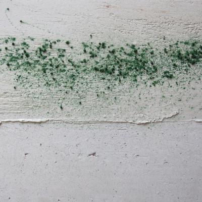 Isabelle Bonzom, Poudreux II, Powdery, II, buon fresco, detail