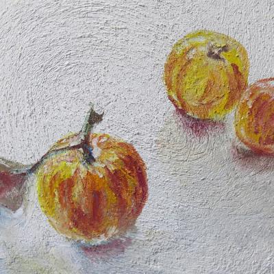 Isabelle Bonzom, Pommes, Apples, buon fresco